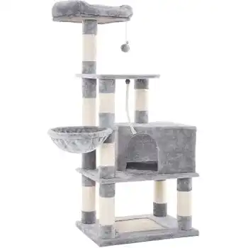 Árbol Para Gatos De Felpa Combinado