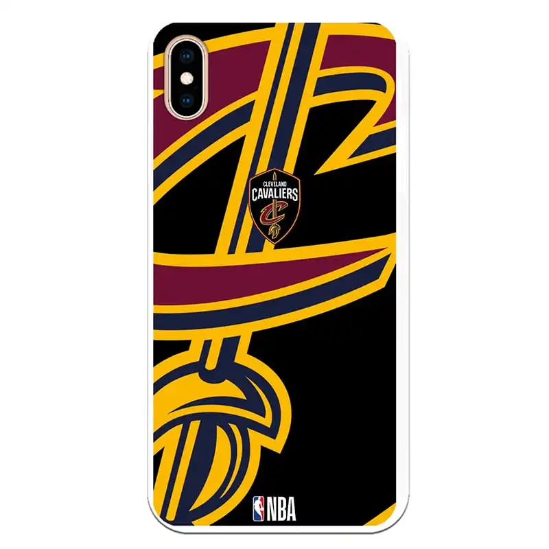 Be Unique Funda Gel NBA Cleveland Cavaliers para iPhone XS Max