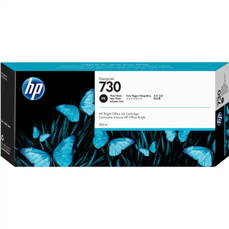 Cartucho de Tinta Original HP 730 Negro Foto
