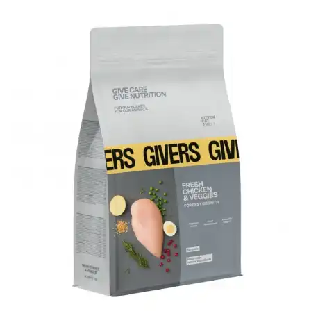 Givers Pienso Natural Para Gatitos con Pollo, 3 Kg - Givers - Comparador de precios