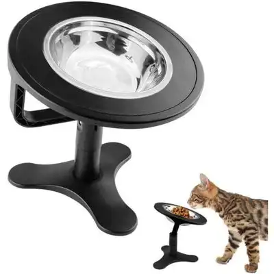HausPets MeoZynxadril Cuenco elevado mascotas, inclinable 15°, cuenco - una pieza - HausPets - Comparador de precios
