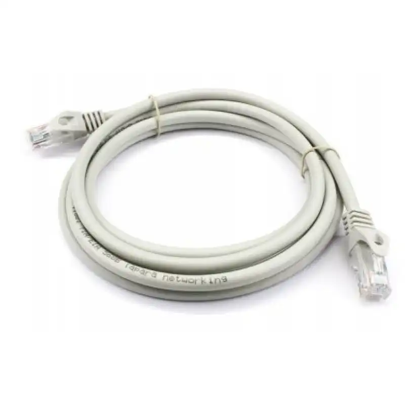 Lapara Networking LA-04010105 Latiguillo de Red Cat 6 UTP LSZH 24 AWG Gris 3m
