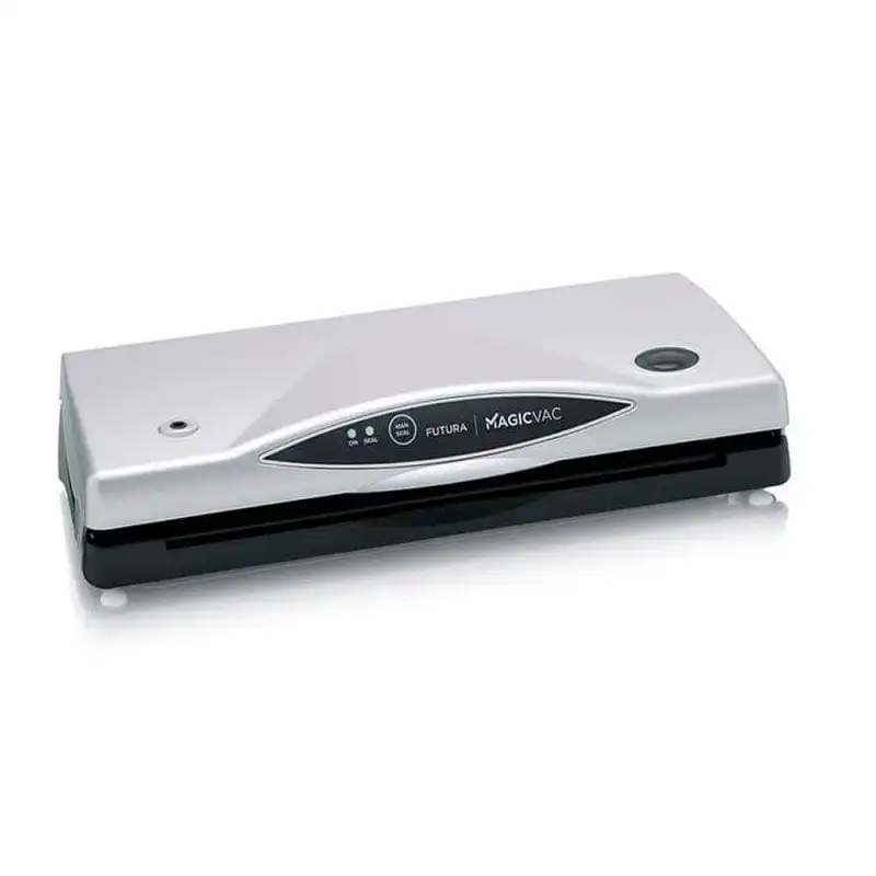 Magic Vac Futura Sellador al Vacío 800 mbar Negro/Blanco