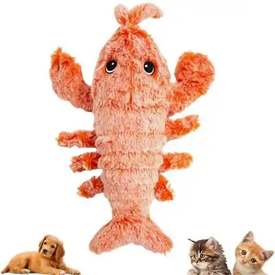 MCBOSON Floppy Homard Chien Jouets En Peluche Saut Homard - - Mcboson - Comparador de precios