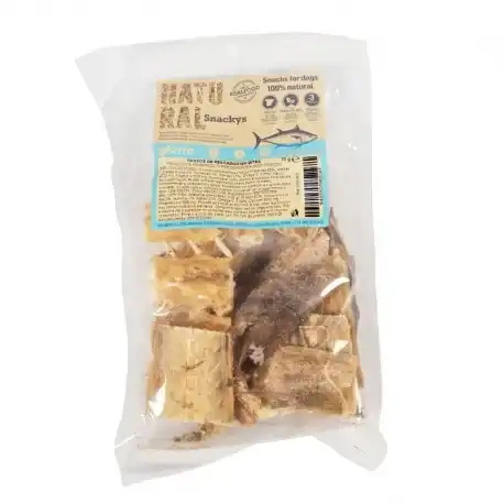 Natural Snackys Snack para Perros Trozos de Pescado, 1 x 70 gr - Snackys - Comparador de precios