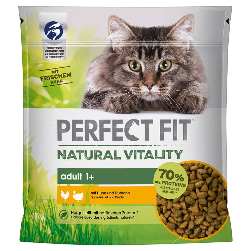 Perfect Fit Natural Vitality Adult 1+ Pollo y Pavo - 650 g - Perfect Fit - Comparador de precios