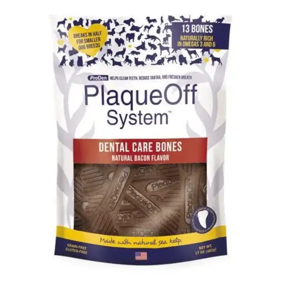 ProDen PlaqueOff Cuidado Dental Huesos - Bacon (482 g) - ProDen - Comparador de precios