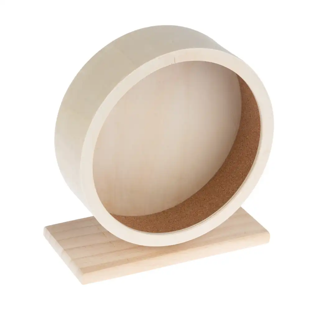 Rueda de ejercicio de madera TIAKI - 19,5 cm (Diám)