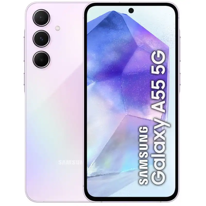 Samsung Galaxy A55 5G 8/256GB Violeta Libre Versión Importada EU