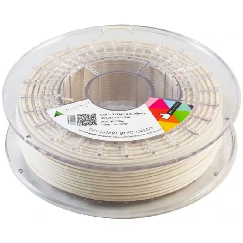 Smartfil Boun Filamento 3D Piezas Semirrígidas 2.85mm 750g Natural