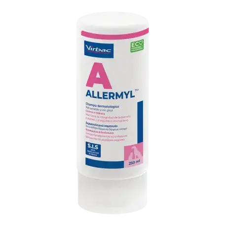 Virbac Allermyl Champú dermatológico para piel sensible de perros y gatos - Virbac - Comparador de precios