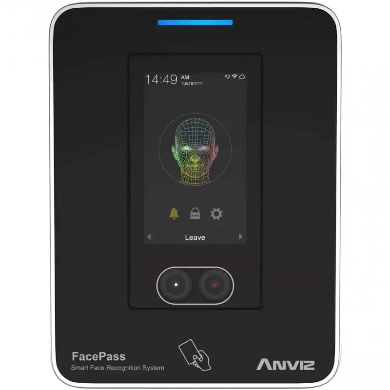 Anviz Facepass 7 Detección de Presencia Facial y RFID