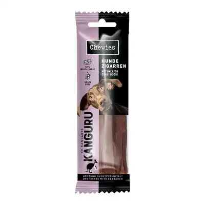 Chewies Dog Cigars snacks en forma de puros para perros - 75 g Canguro - Chewies - Comparador de precios