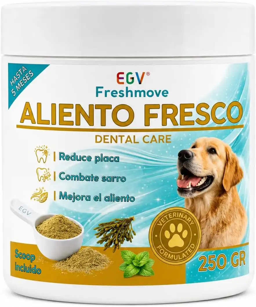 EGV FRESHMOVE Polvo dental antisarro y mal aliento 250 gr - 500 - EGV - Comparador de precios