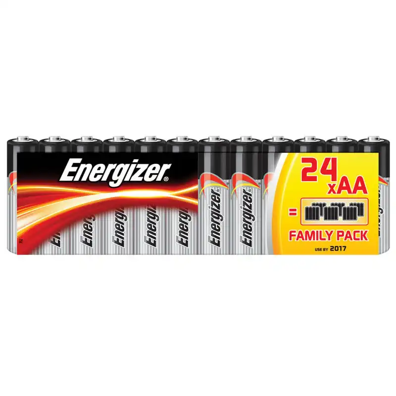 Energizer Alkaline Power Pilas AA LR6 24 Unidades