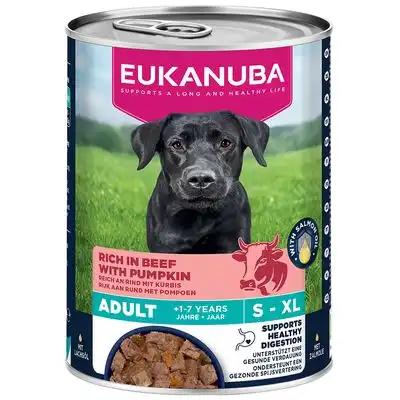 Eukanuba Adult rico en vacuno con calabaza - 400 g - Eukanuba - Comparador de precios