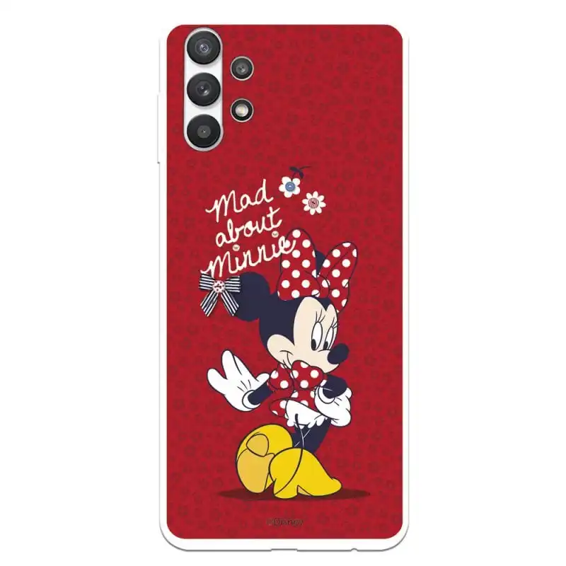Funda Oficial Clásicos de Disney Minnie Mad About para Samsung Galaxy A32 5G