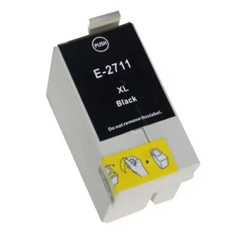 Inkpro Cartucho de Tinta Compatible con Epson T2711 Negro