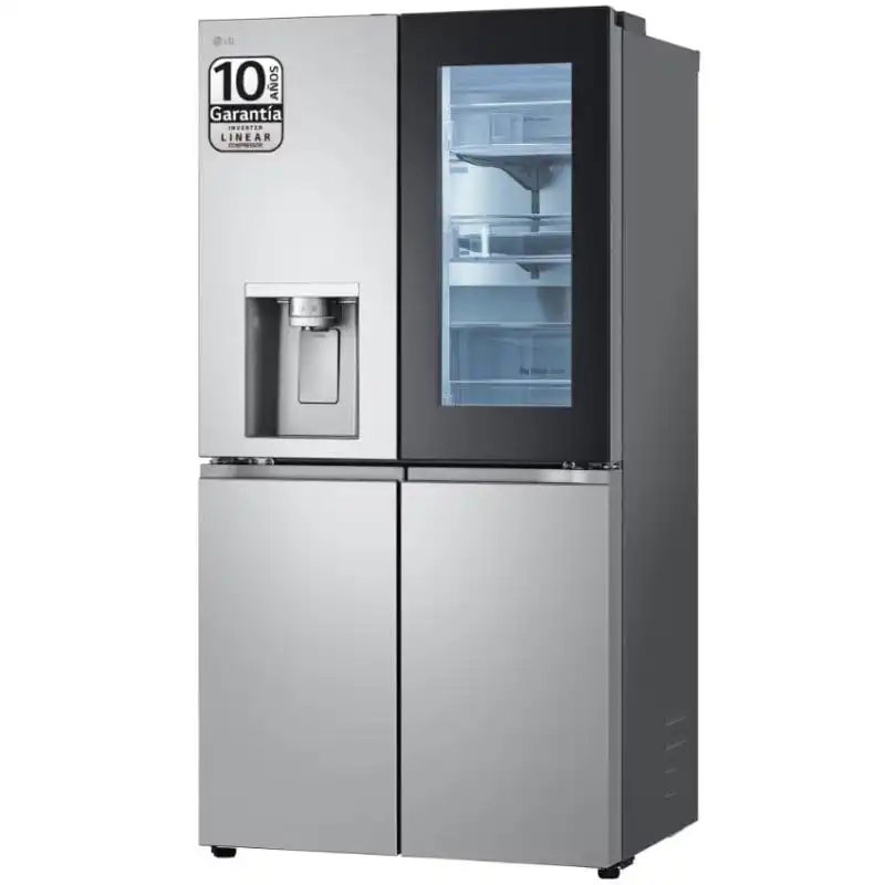 LG GMG961EVKE Frigorífico Americano InstaView E Acero Texturizado Antihuellas