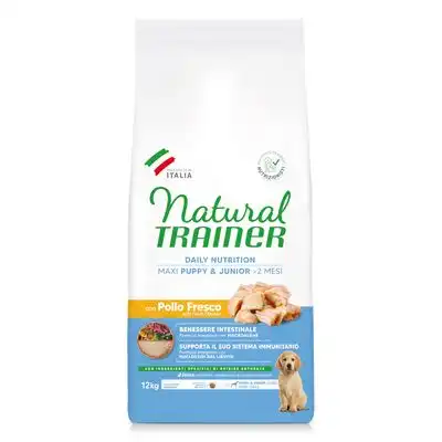 Natural Trainer Puppy & Junior Maxi con pollo - 12 kg - Natural Trainer - Comparador de precios