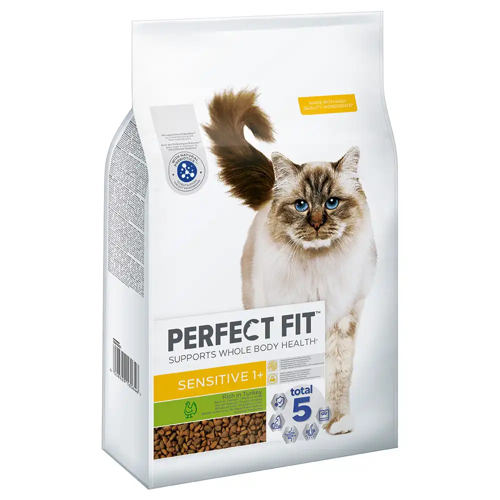 Perfect Fit Sensitive 1+ rico en pavo - 7 kg