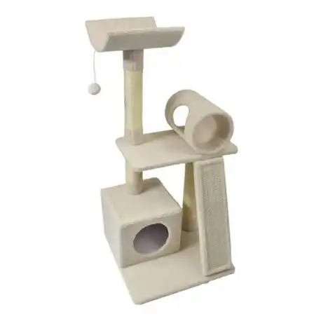 Rascador para Gatos Árbol Savanna Artic Nayeco, 50 x 50 x 106 cm - Nayeco - Comparador de precios