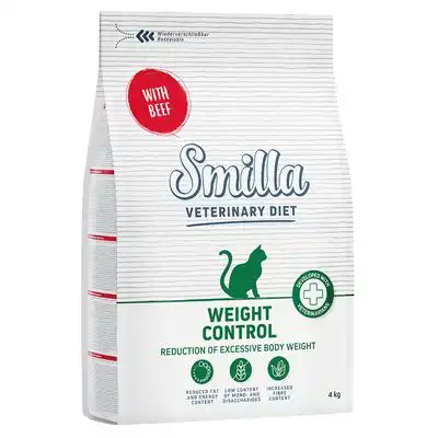 Smilla Veterinary Diet Weight Control con vacuno - 4 kg - Smilla Veterinary Diet - Comparador de precios