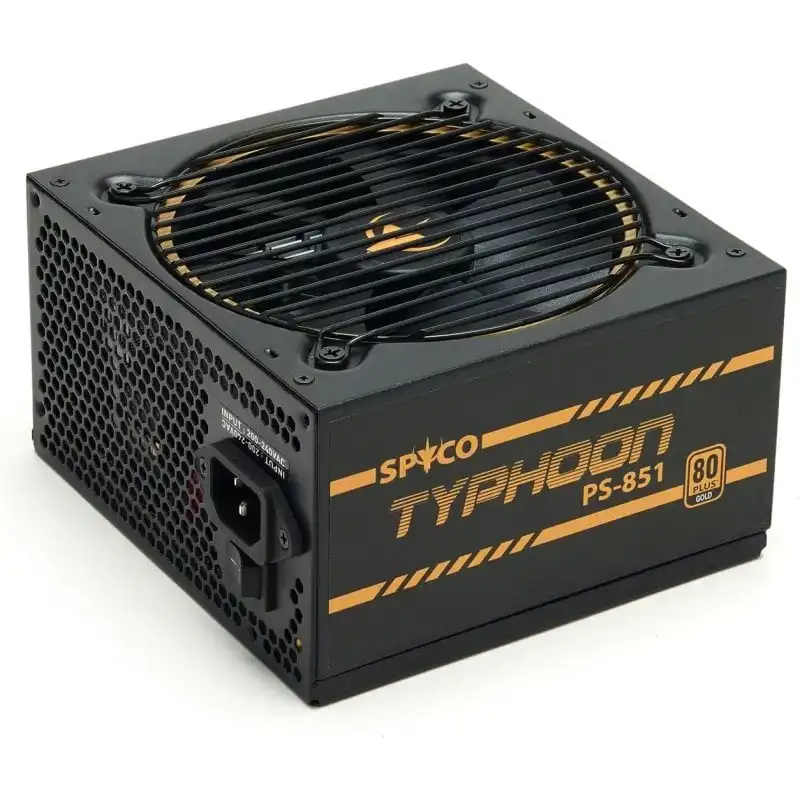 Spyco Fuente Alimentación Gaming 850W Certificación 80 Plus Gold