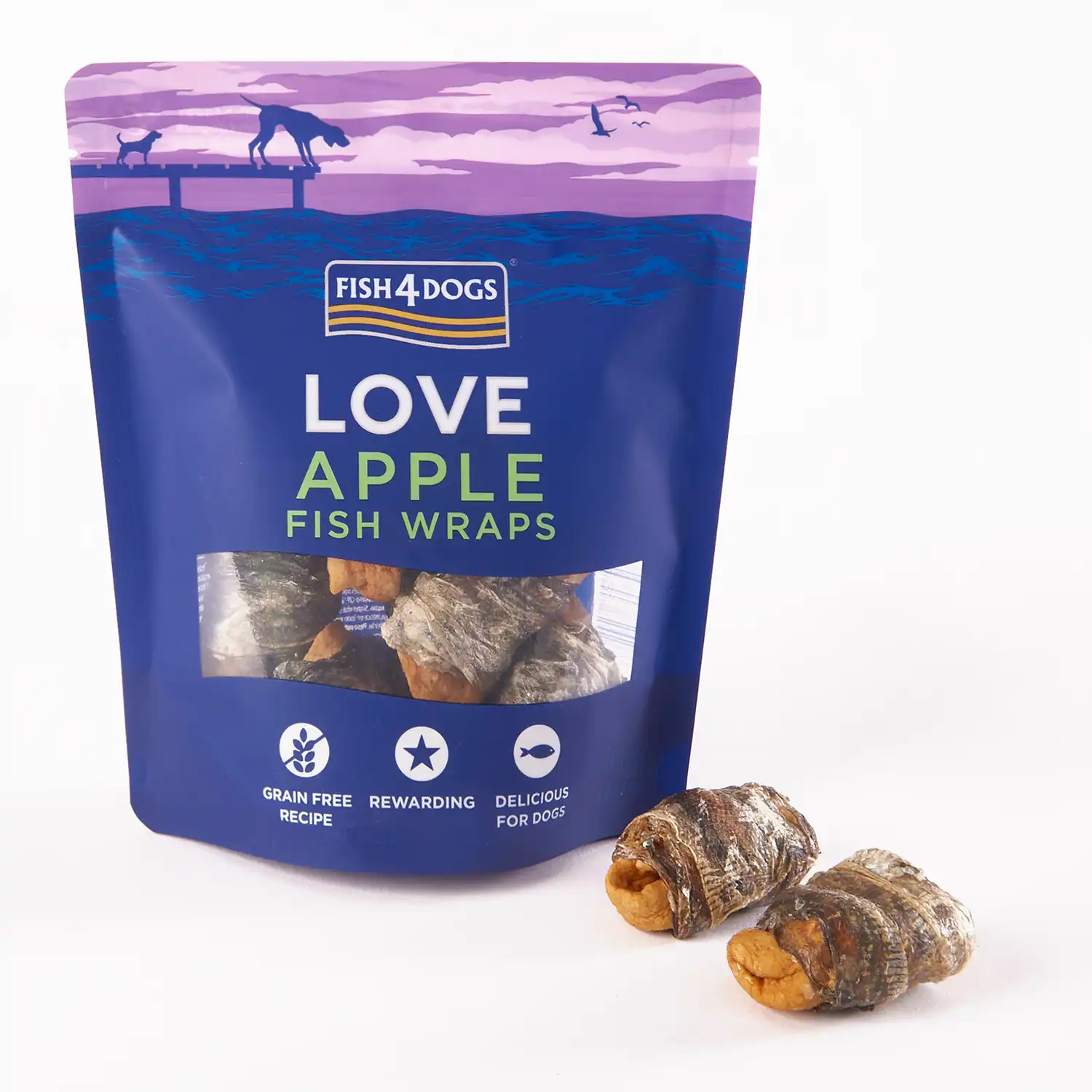 Fish4Dogs Snack natural Love Manzana Pescado para perros - 900 g - Fish4Dogs - Comparador de precios