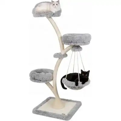 GIANTEX Arbre a Chat Diseño Altura 169CM Peluche Poteau en Sisal - Gris - Giantex - Comparador de precios