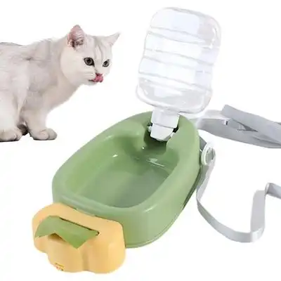 HausPets Botella de agua portátil mascotas forma zanahoria, 450 ml cordón - 450 ml - HausPets - Comparador de precios