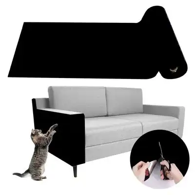 IntiMeg Alfombrilla rascadora multiusos para gatos - Negro 30*100cm - IntiMeg - Comparador de precios