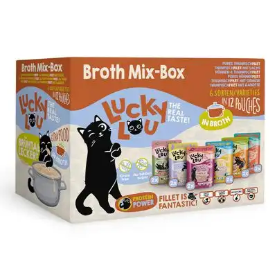 Lucky Lou Extra Food filete en caldo 12 x 70 g - Pack mixto (6 variedades) - Lucky Lou - Comparador de precios