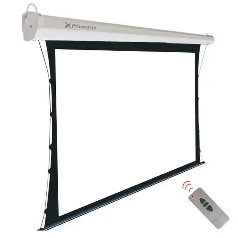 Phoenix Pantalla de Proyección Eléctrica 112" 1:1/16.9/4:3 2x2m