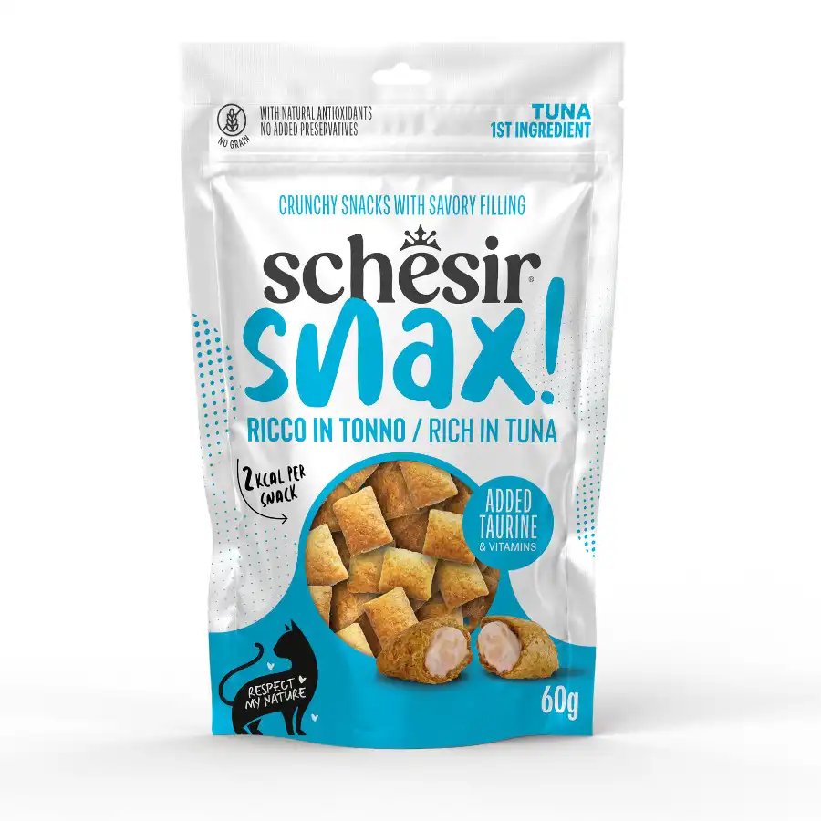 Schesir Snax! Atún Snacks para gato - 60 g - Schesir - Comparador de precios