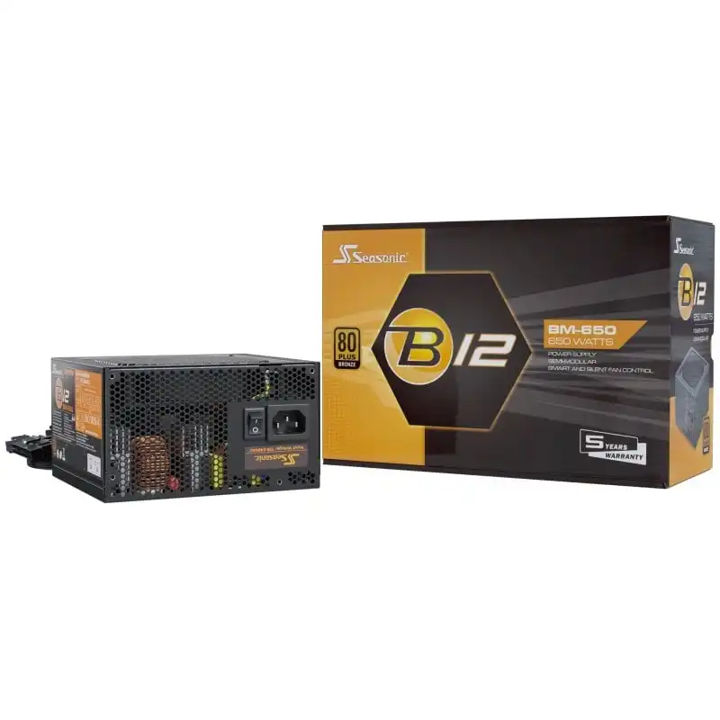 Seasonic B12 BM Series 650W 80 Plus Bronze Semi-Modular
