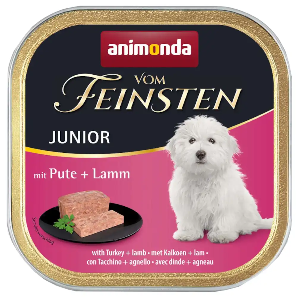 Animonda vom Feinsten Junior 6 x 150 g - Pavo y cordero - Animonda Vom Feinsten - Comparador de precios
