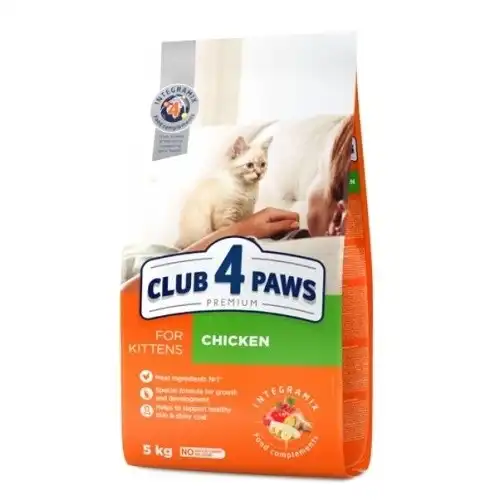 Club 4 Paws Pienso seco para gatitos Pollo - Club 4 Paws - Comparador de precios