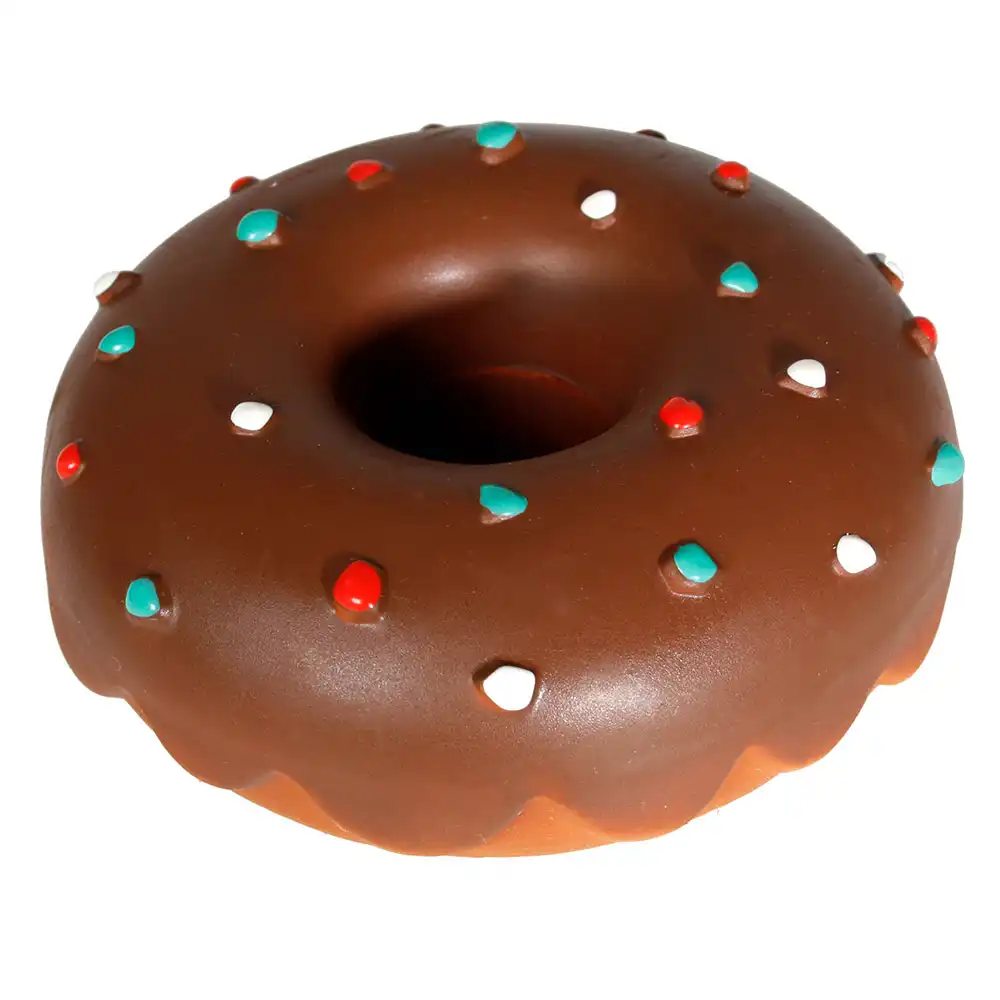 Doggy Donut de látex Karlie para perros - 12 cm de diámetro