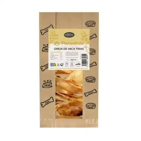 Hobbitalf Oreja de Vaca Snack para Perros Bolsa de Panadería, 1 x 150 gr - Hobbitalf - Comparador de precios