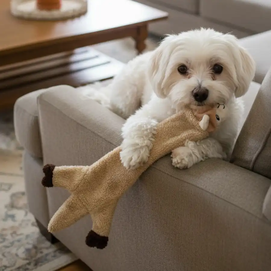 LOVE THE EARTH Peluche llama con sonido para perros - Love The Earth - Comparador de precios
