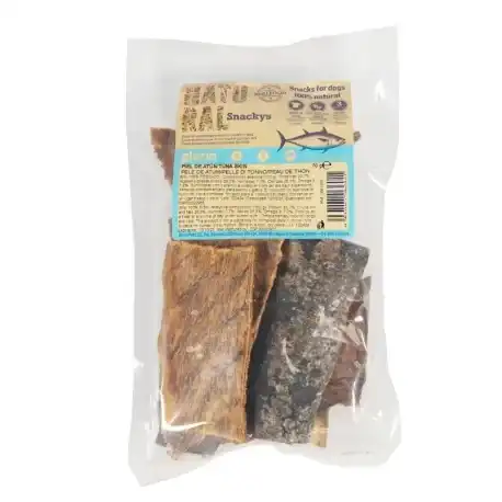 Natural Snackys Snack para Perros Piel de Atún, 1 x 70 gr - Snackys - Comparador de precios