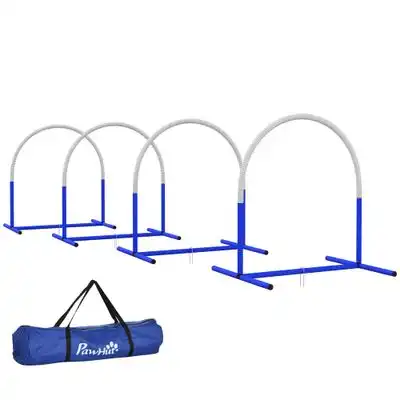 PawHut Conjunto de Entrenamiento 88x64x95 cm Azul y Blanco - 1 Article - PawHut - Comparador de precios