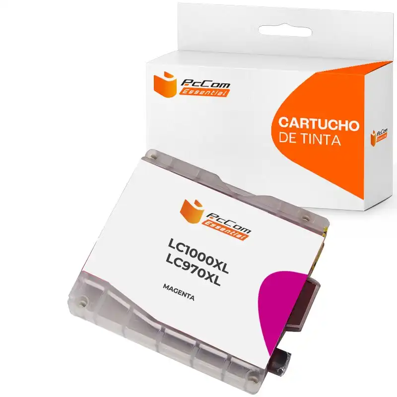 Pccom Essential Brother Lc1000xl/lc970xl Cartucho Tinta Compatible Magenta