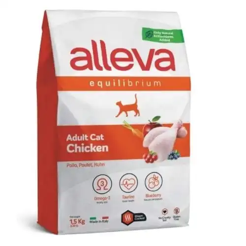 Pienso Alleva para gatos adultos sabor Pollo - Alleva Equilibrium - Comparador de precios