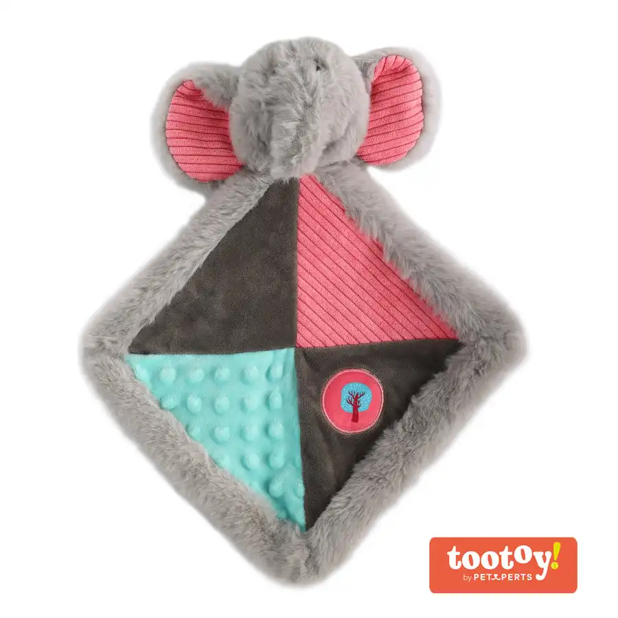 Tootoy! Puppy Elephant Comforter Doudou peluche para cachorros - Tootoy! - Comparador de precios