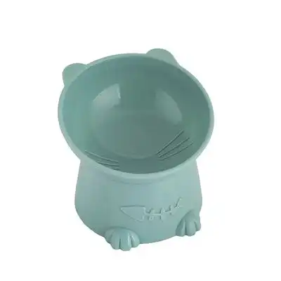 UAMLY Comedero para gatos elevado e inclinado - azul - Uamly - Comparador de precios