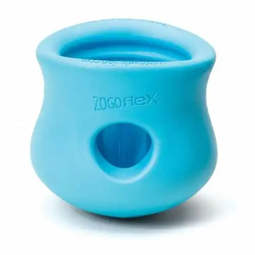 West Paw Desing Zogoflex Toppl Porta Golosinas Azul para perros