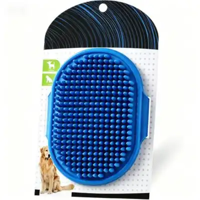 ZooVenture Guante de baño silicona - Cepillo manopla eliminar pelo suelto - Azul (cartucho) - Zooventure - Comparador de precios