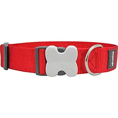 Collar para perros Extra-ancho Rojo L